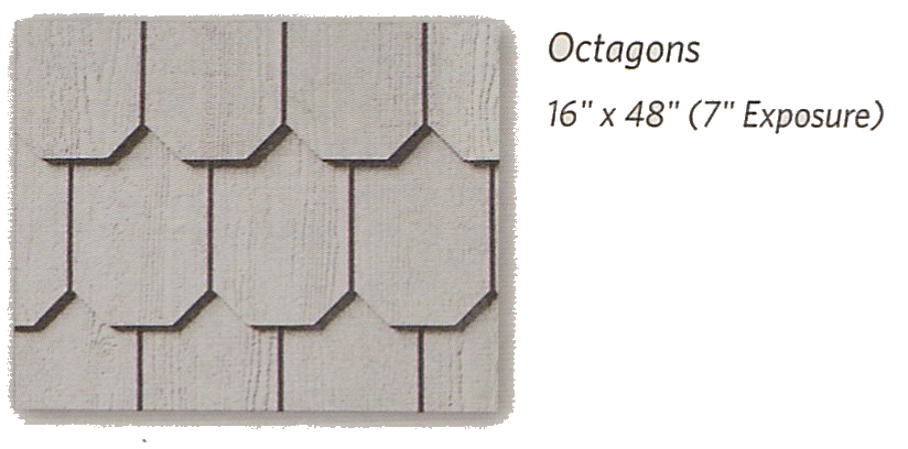 Weatherboards Shapes Octagons - Berkeley Exteriors - CT