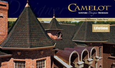 GAF Camelot Roofing Shingle Colors - Berkeley Exteriors - CT