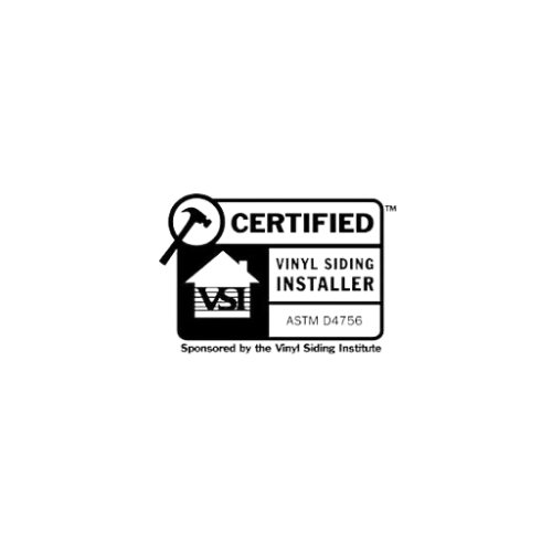 Vinyl Siding Installer Certified - by the Vinyl Siding Institute